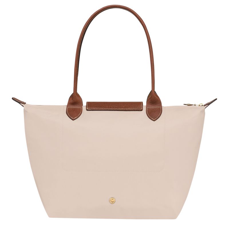 Women Longchamp Le Pliage Original M Tote Bag Beige | Ireland-397GPOTUQ