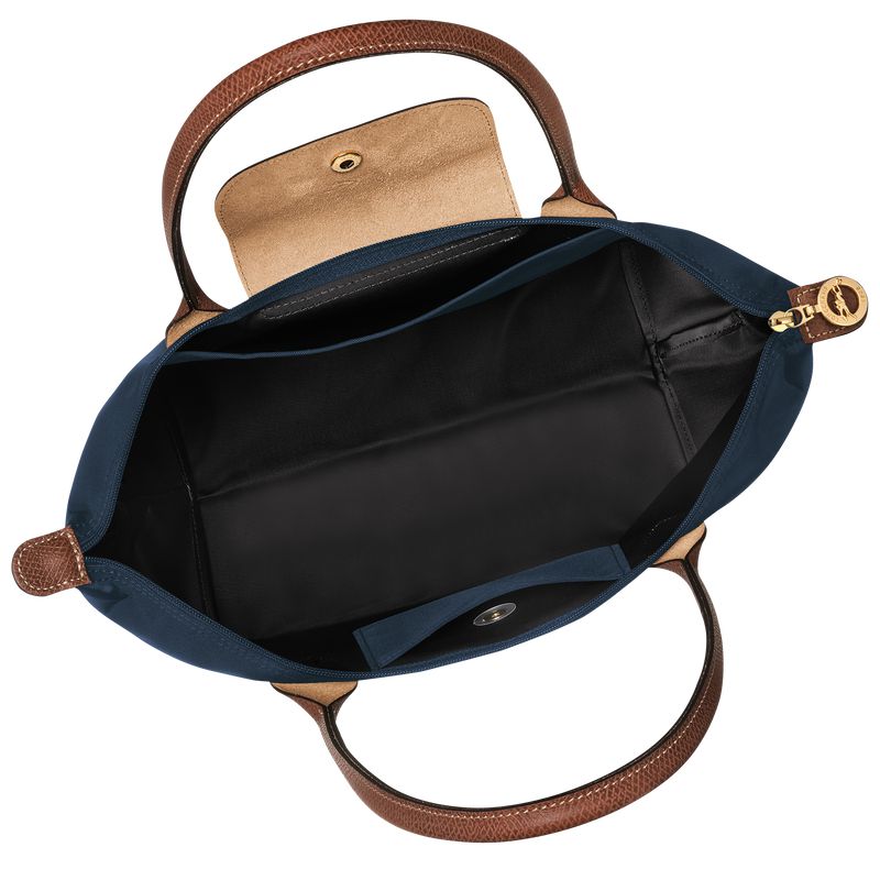 Women Longchamp Le Pliage Original M Tote Bag Navy | Ireland-590IRNYLE