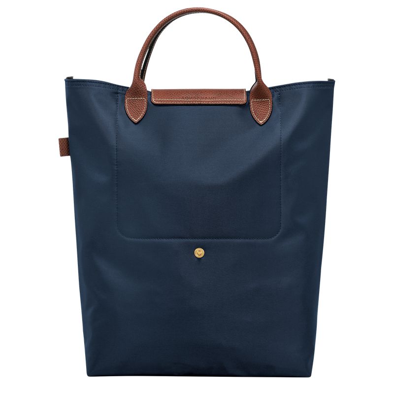 Women Longchamp Le Pliage Original M Tote Bag Navy | Ireland-709GXRDFP