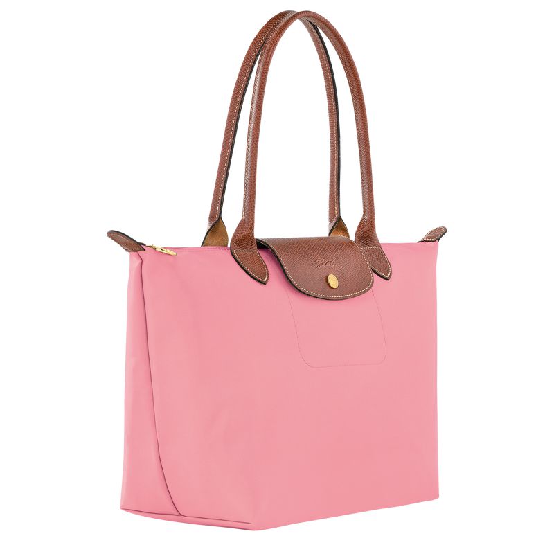 Women Longchamp Le Pliage Original M Tote Bag Pink | Ireland-369YTHXUR