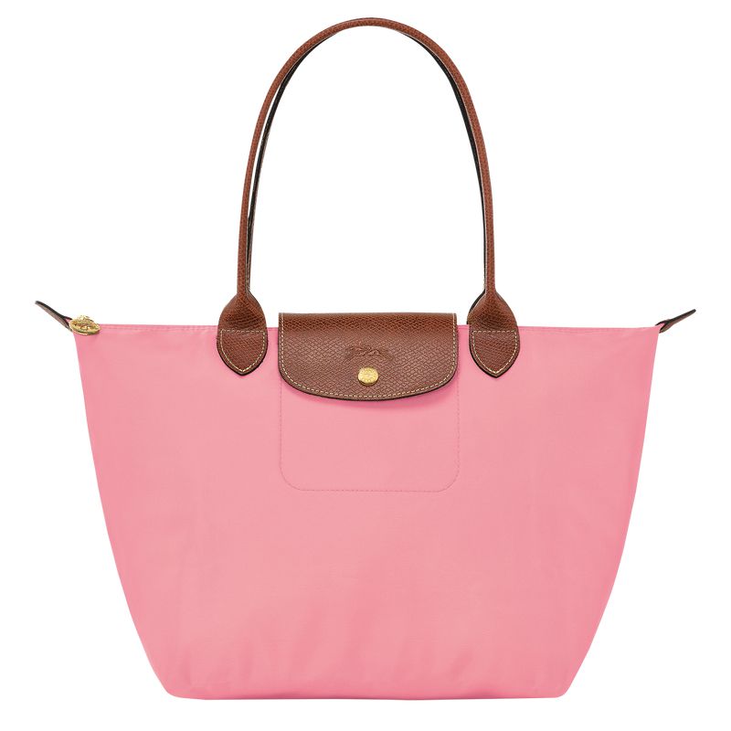 Women Longchamp Le Pliage Original M Tote Bag Pink | Ireland-369YTHXUR