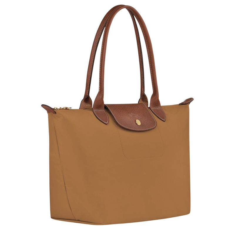 Women Longchamp Le Pliage Original M Tote Bag Brown | Ireland-978HLWVEB