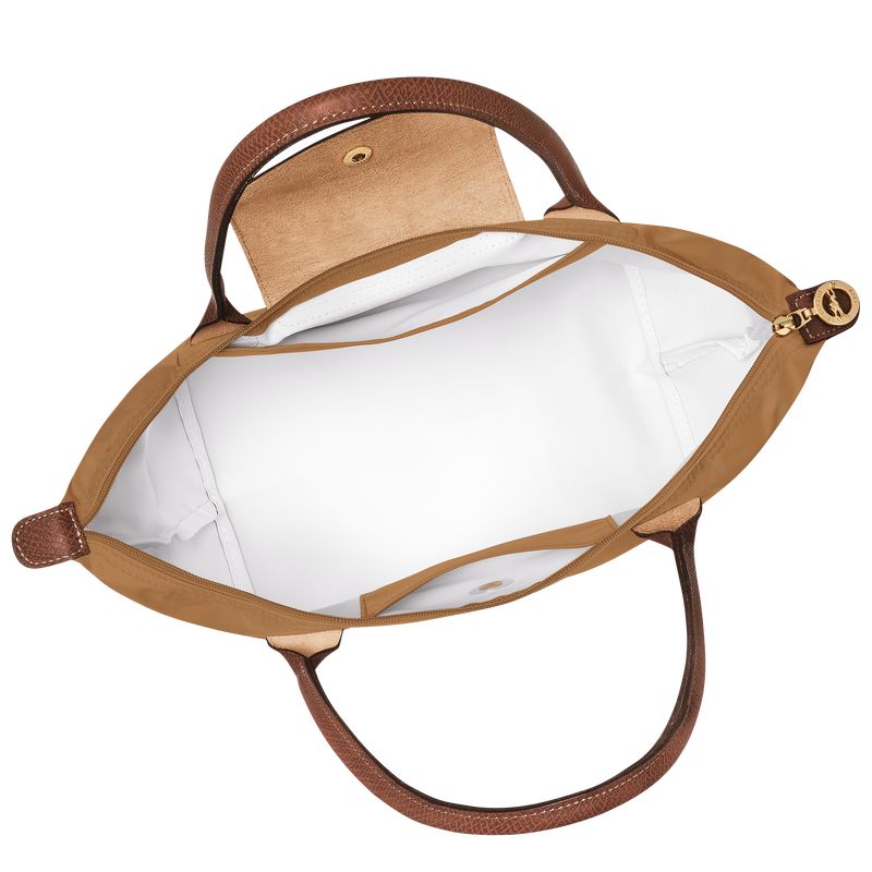 Women Longchamp Le Pliage Original M Tote Bag Brown | Ireland-978HLWVEB
