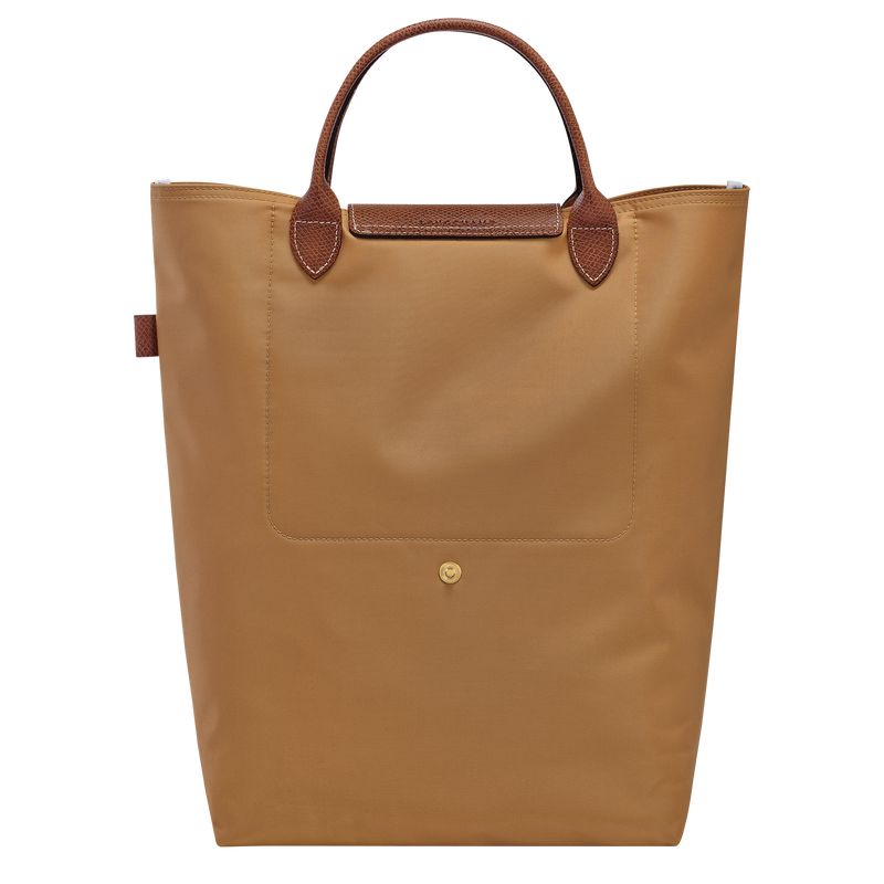 Women Longchamp Le Pliage Original M Tote Bag Brown | Ireland-903IHYFSQ