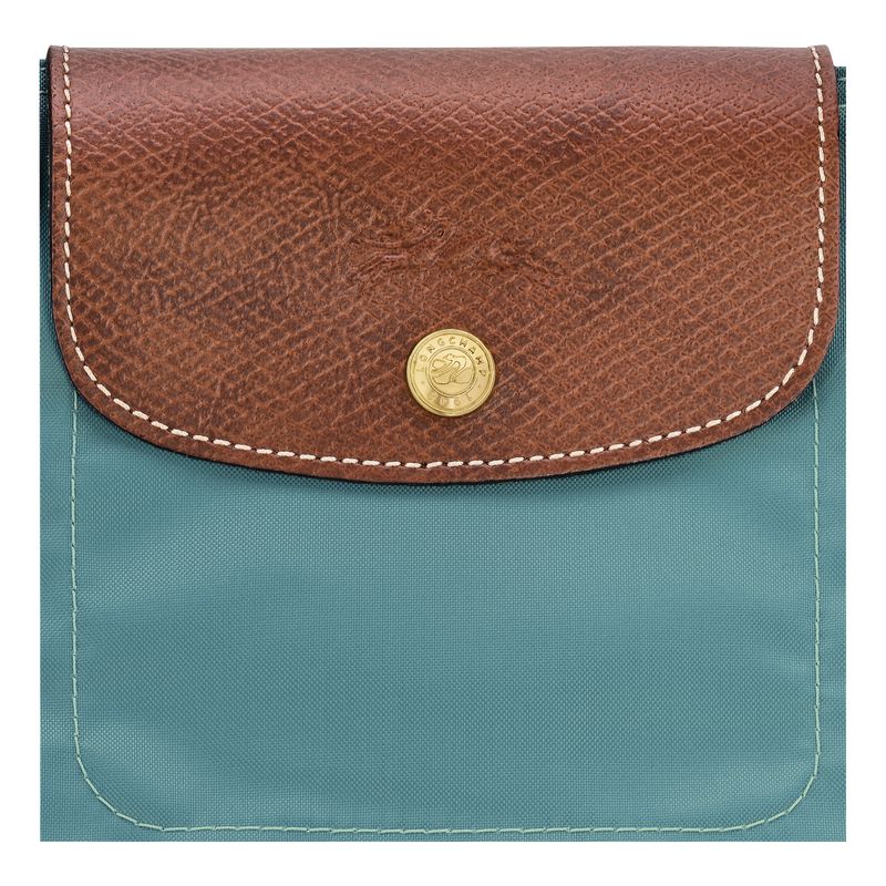 Women Longchamp Le Pliage Original M Tote Bag Blue | Ireland-762MTUPDH
