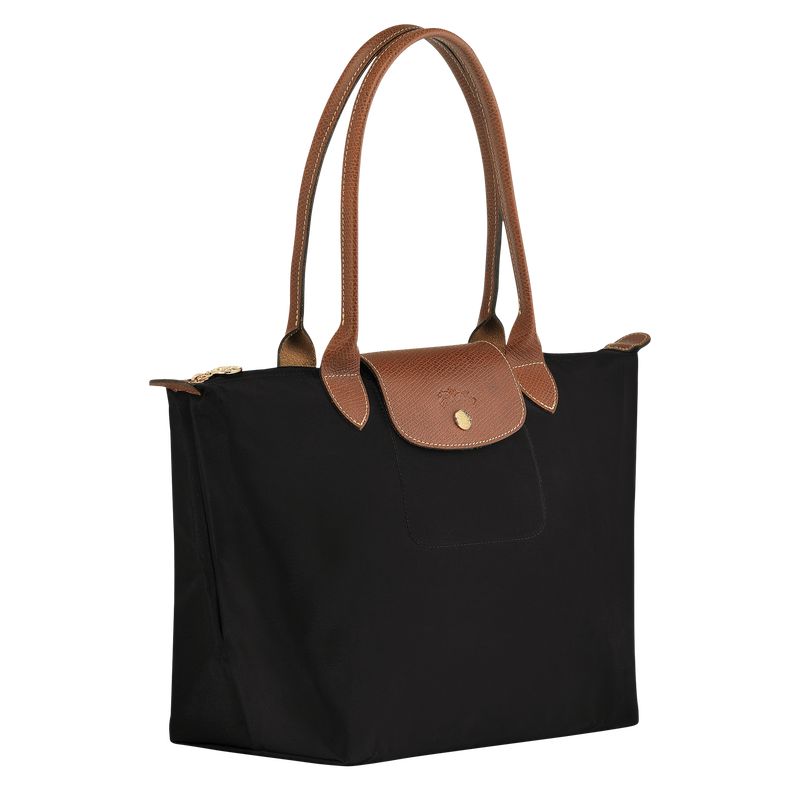 Women Longchamp Le Pliage Original M Tote Bag Black | Ireland-916LXWSPM