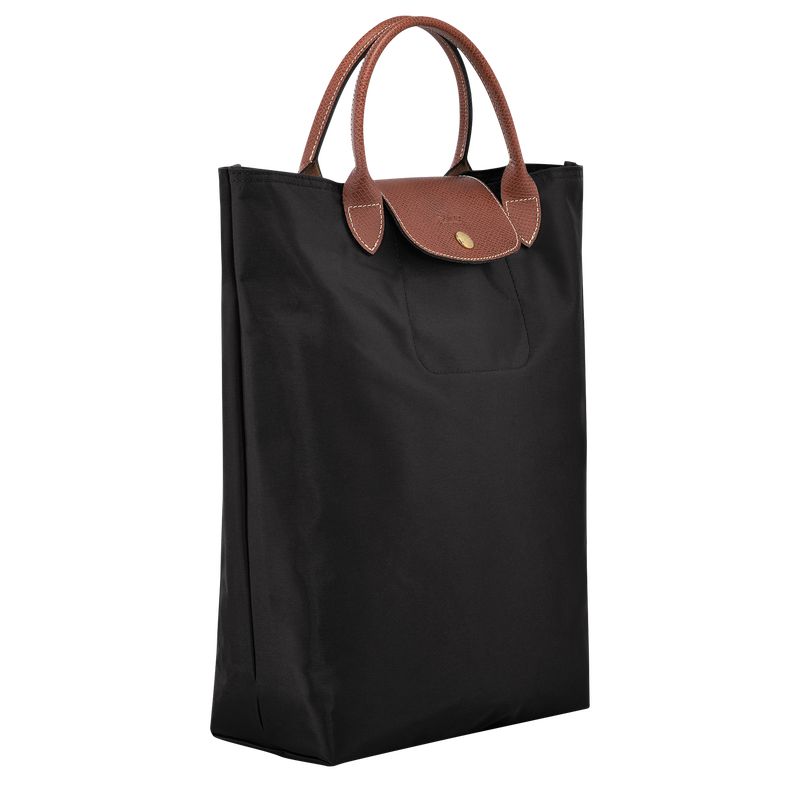 Women Longchamp Le Pliage Original M Tote Bag Black | Ireland-562ZWXCNK