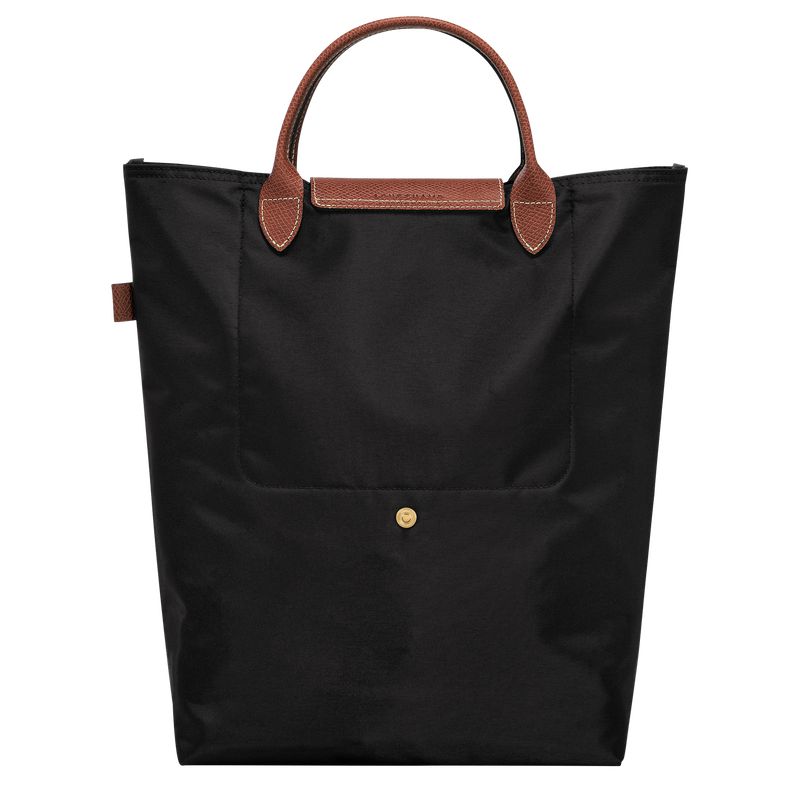 Women Longchamp Le Pliage Original M Tote Bag Black | Ireland-562ZWXCNK