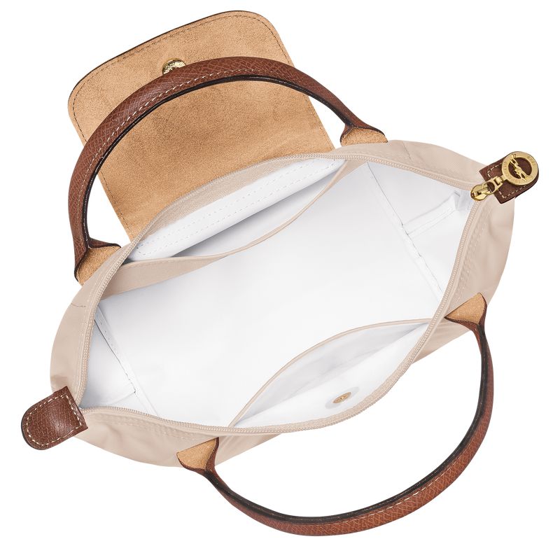 Women Longchamp Le Pliage Original S Handbag Beige | Ireland-695IMFSHE