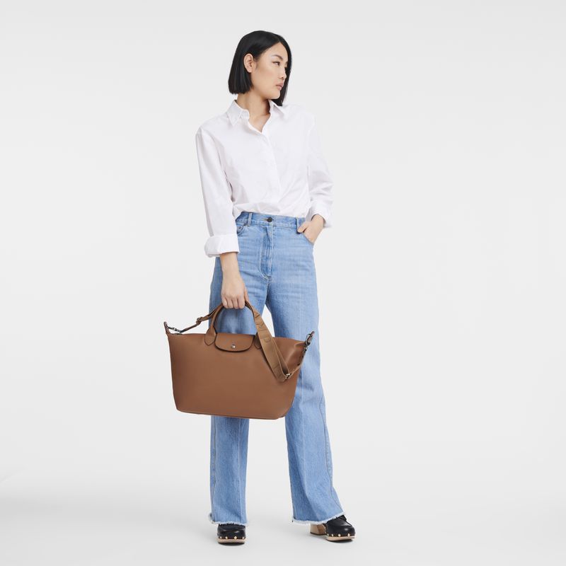 Women Longchamp Le Pliage Xtra L Handbag Brown | Ireland-305TNSIRK
