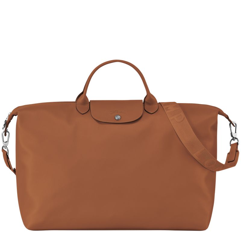 Women Longchamp Le Pliage Xtra L Travel Bag Brown | Ireland-215JHDLTG