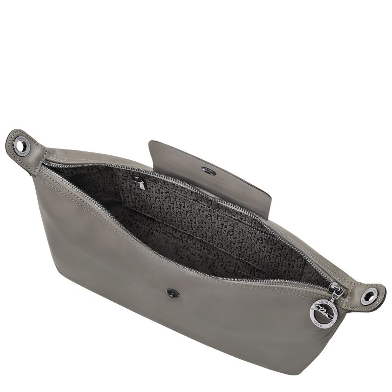 Women Longchamp Le Pliage Xtra M Hobo Bag Grey | Ireland-352QHVIUR