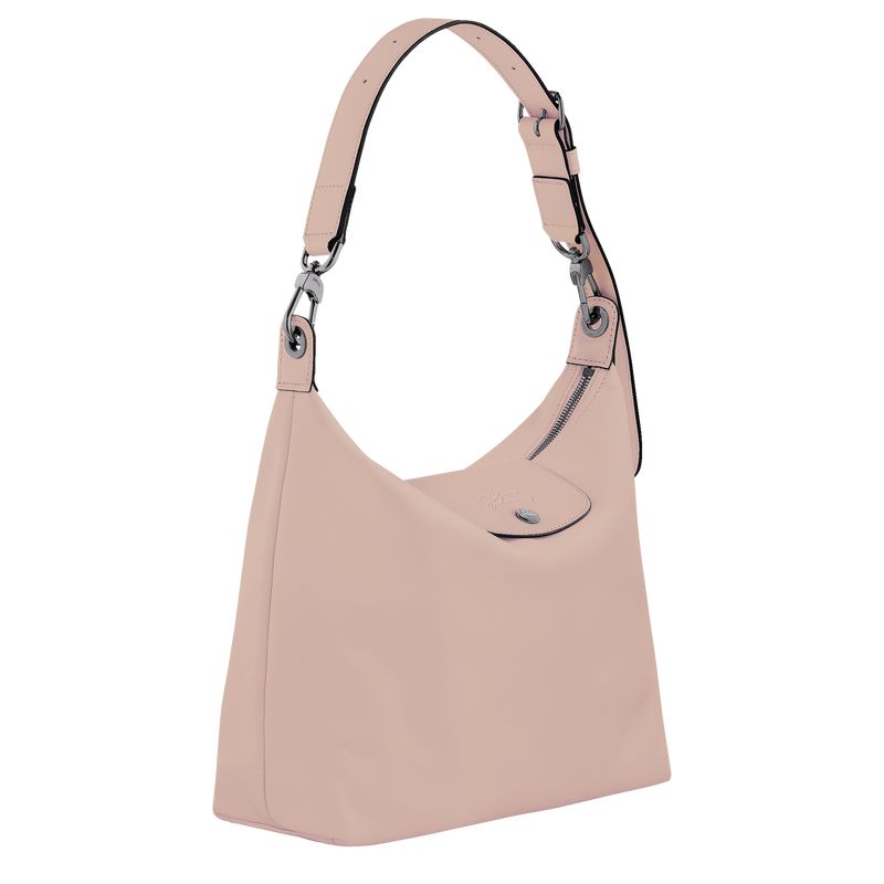 Women Longchamp Le Pliage Xtra M Hobo Bag Beige | Ireland-543EOCWIN
