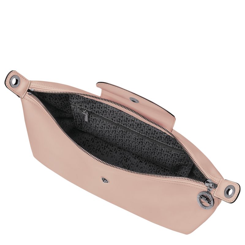 Women Longchamp Le Pliage Xtra M Hobo Bag Beige | Ireland-543EOCWIN