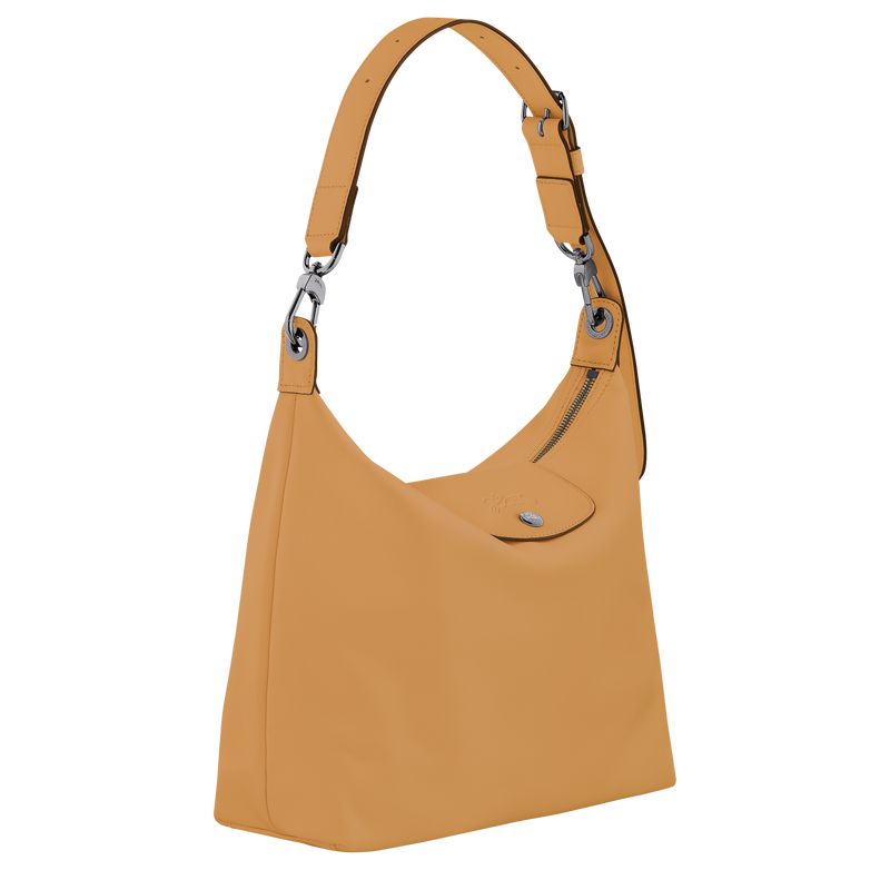 Women Longchamp Le Pliage Xtra M Hobo Bag Orange | Ireland-635KZASFP