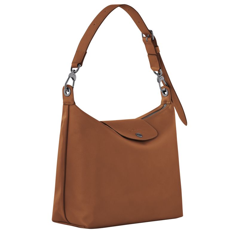 Women Longchamp Le Pliage Xtra M Hobo Bag Brown | Ireland-519PSVGZF