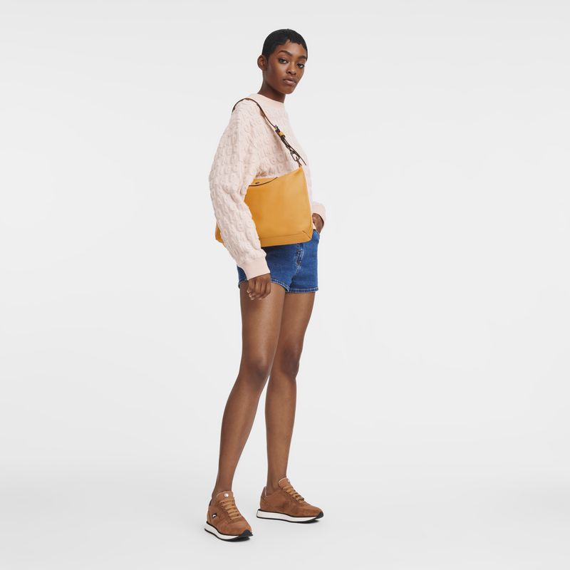 Women Longchamp Le Pliage Xtra M Hobo Bag Orange | Ireland-264VTKFOU