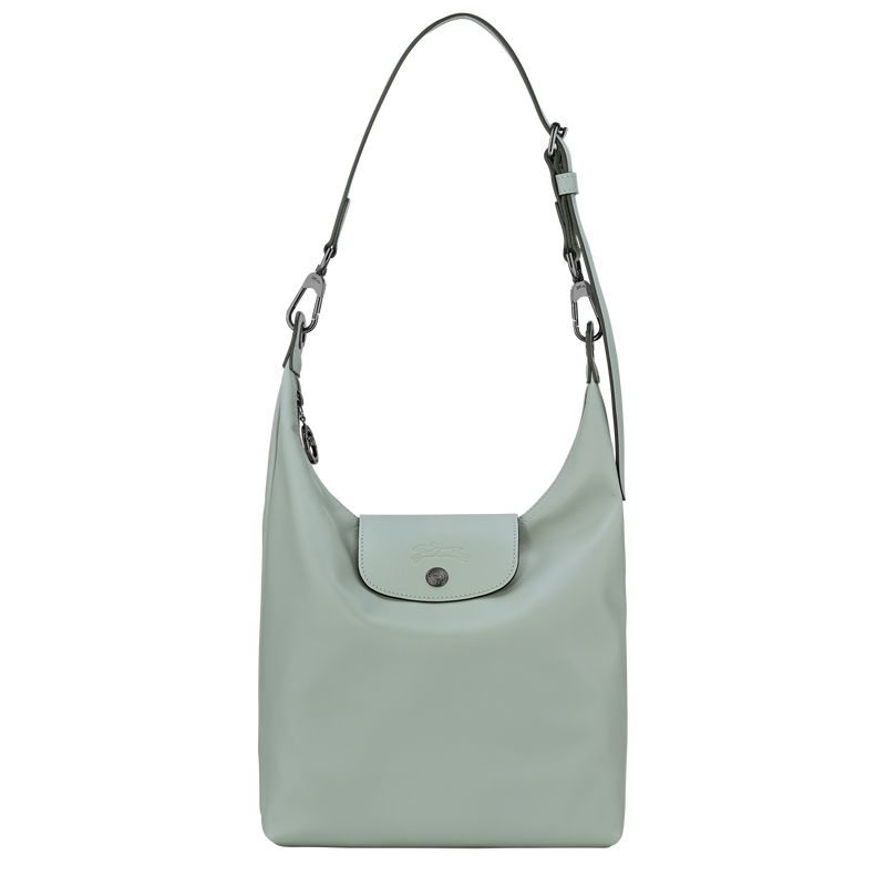 Women Longchamp Le Pliage Xtra M Shoulder Bag Blue Green | Ireland-695GDBQRC