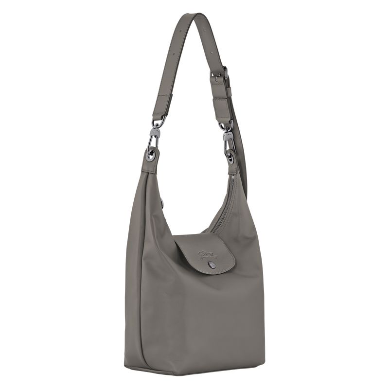 Women Longchamp Le Pliage Xtra M Shoulder Bag Grey | Ireland-489AGMZSO