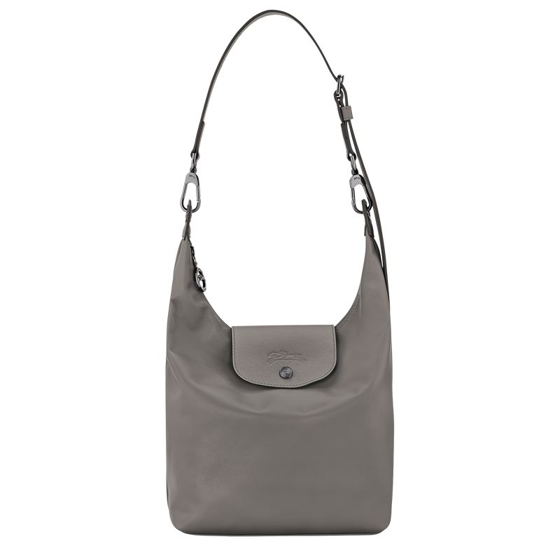 Women Longchamp Le Pliage Xtra M Shoulder Bag Grey | Ireland-489AGMZSO