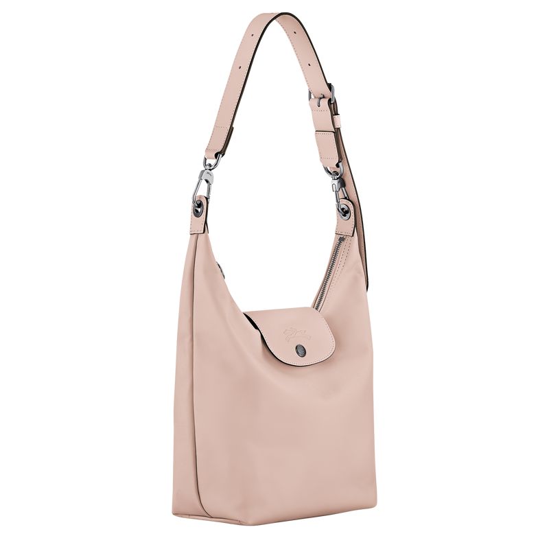 Women Longchamp Le Pliage Xtra M Shoulder Bag Beige | Ireland-410BNMUHX