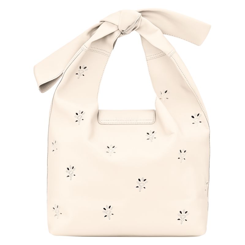 Women Longchamp Le Pliage Xtra M Shoulder Bag Cream | Ireland-570IUBQMP