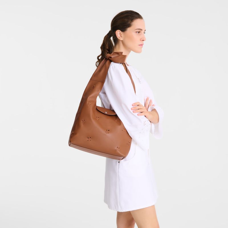 Women Longchamp Le Pliage Xtra M Shoulder Bag Brown | Ireland-246PJTNEL