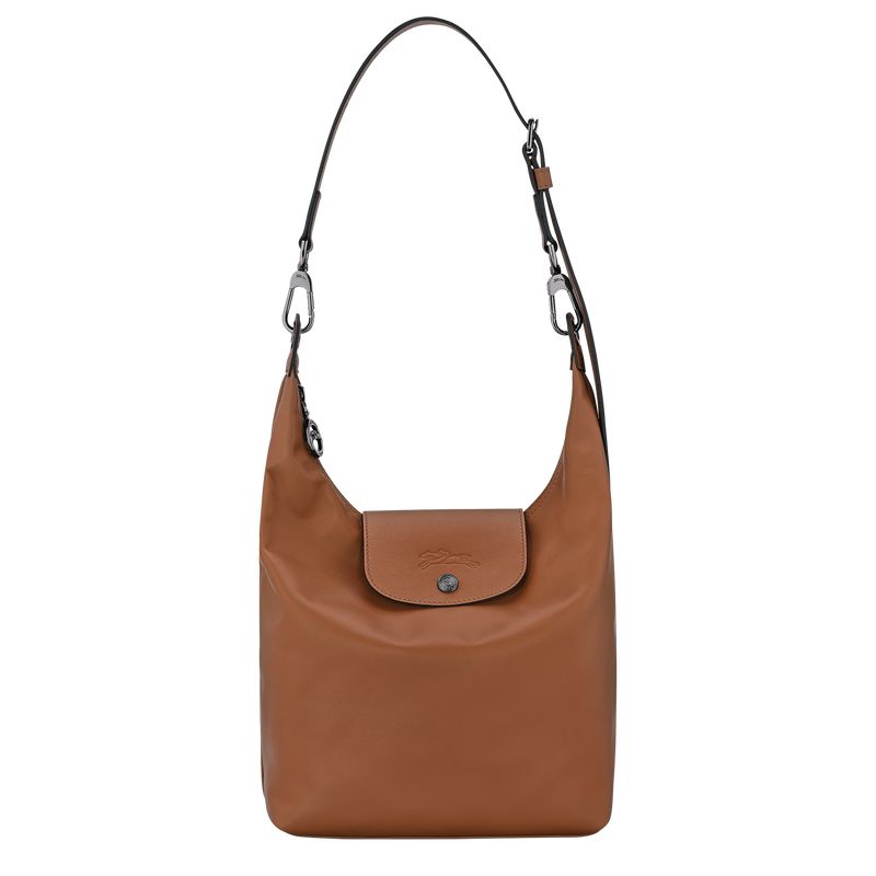 Women Longchamp Le Pliage Xtra M Shoulder Bag Brown | Ireland-605DKAQBZ