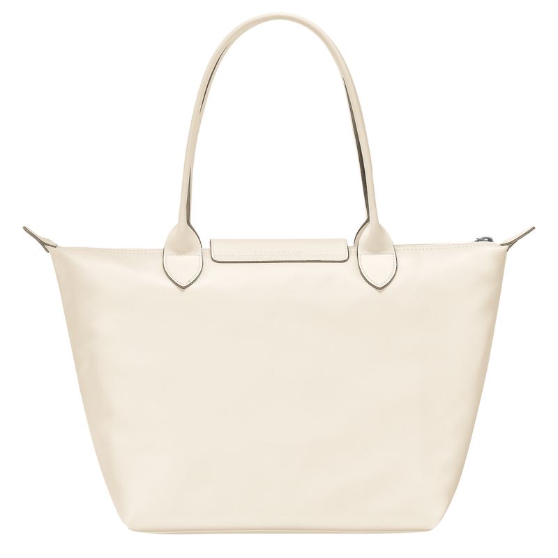 Women Longchamp Le Pliage Xtra M Tote Bag Cream | Ireland-809WNMFCV