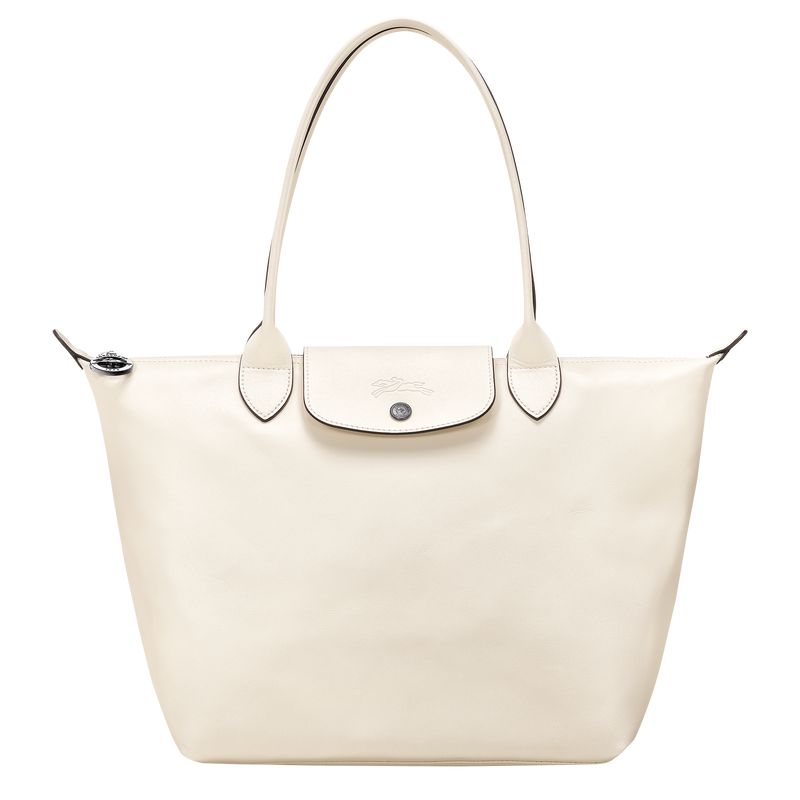 Women Longchamp Le Pliage Xtra M Tote Bag Cream | Ireland-809WNMFCV