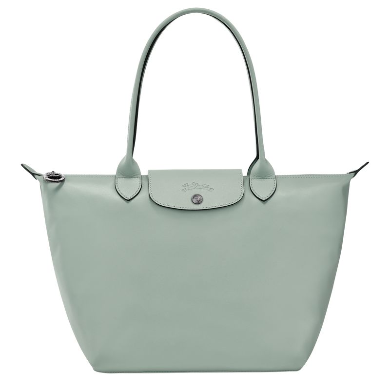 Women Longchamp Le Pliage Xtra M Tote Bag Blue Green | Ireland-281BELZQV