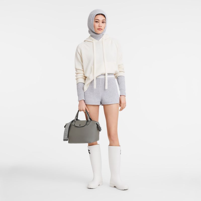 Women Longchamp Le Pliage Xtra S Handbag Grey | Ireland-072LPWCBE