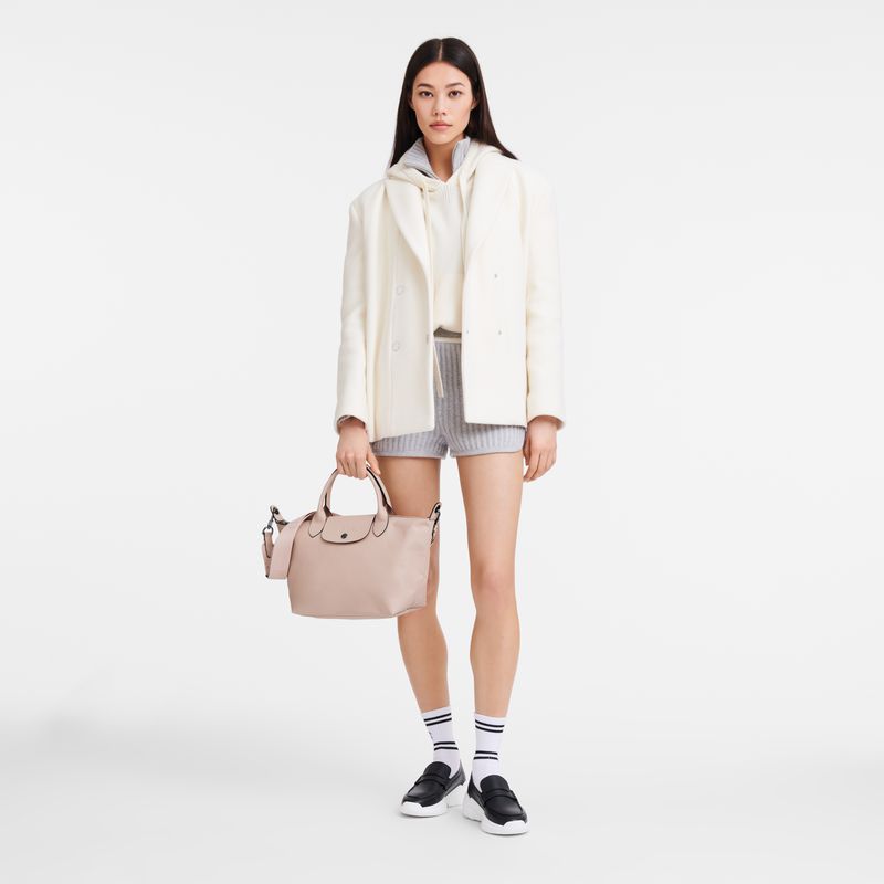 Women Longchamp Le Pliage Xtra S Handbag Beige | Ireland-679ZNFPUO