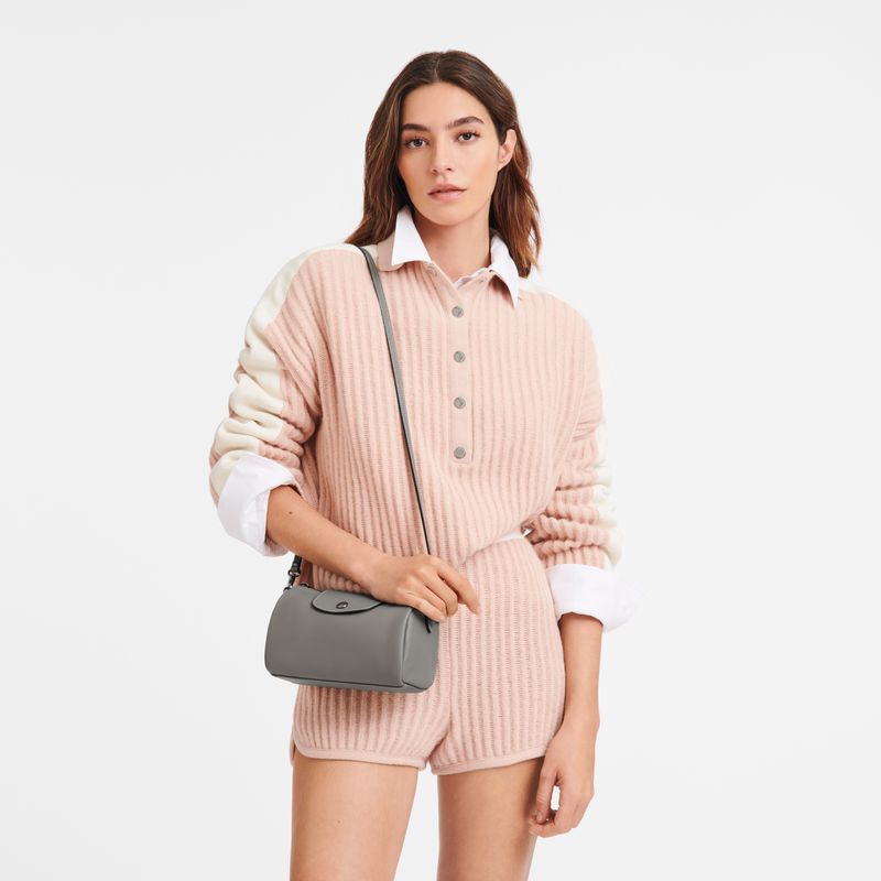 Women Longchamp Le Pliage Xtra Xs Crossbody Bag Grey | Ireland-594ZYDJSV