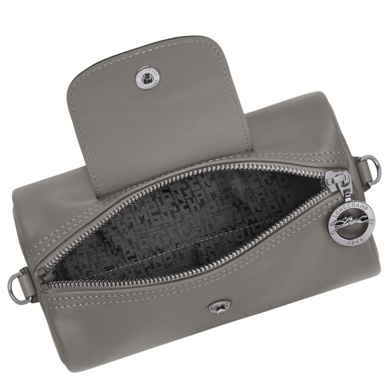 Women Longchamp Le Pliage Xtra Xs Crossbody Bag Grey | Ireland-594ZYDJSV