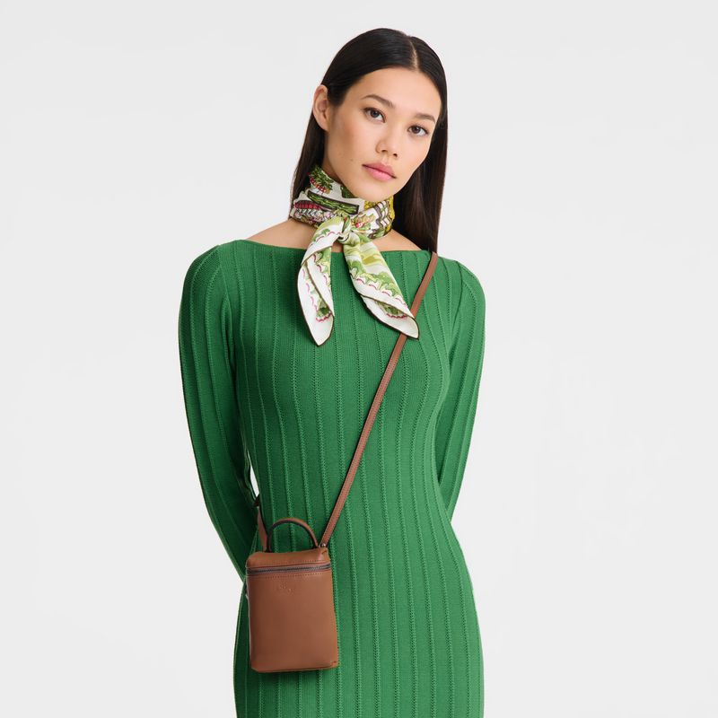 Women Longchamp Le Pliage Xtra Xs Crossbody Bag Brown | Ireland-970XOPHSV
