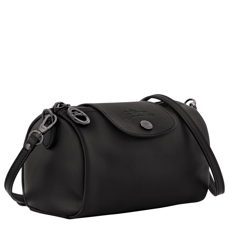 Women Longchamp Le Pliage Xtra Xs Crossbody Bag Black | Ireland-974AYFESO