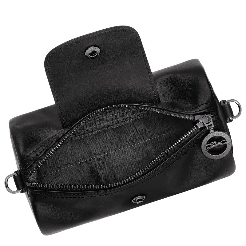 Women Longchamp Le Pliage Xtra Xs Crossbody Bag Black | Ireland-974AYFESO