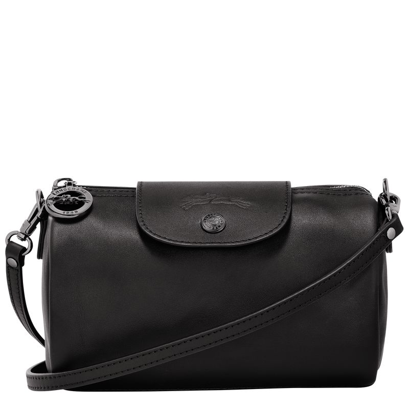 Women Longchamp Le Pliage Xtra Xs Crossbody Bag Black | Ireland-974AYFESO