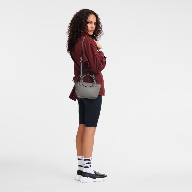 Women Longchamp Le Pliage Xtra Xs Handbag Grey | Ireland-312NKECHD