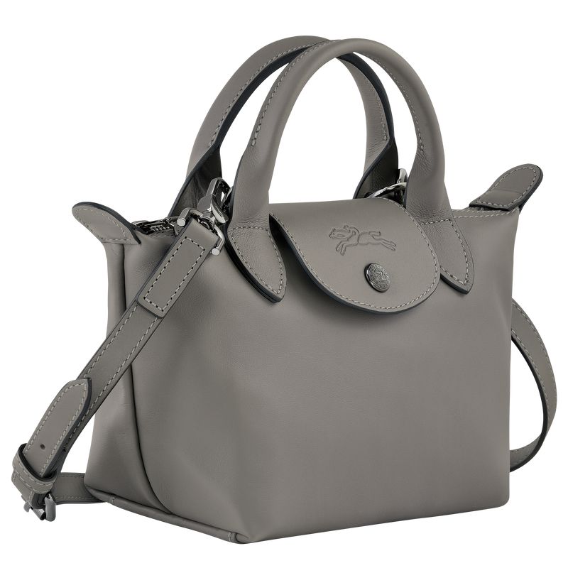 Women Longchamp Le Pliage Xtra Xs Handbag Grey | Ireland-312NKECHD