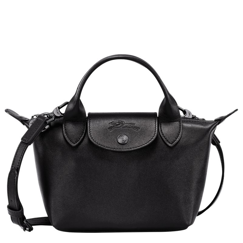 Women Longchamp Le Pliage Xtra Xs Handbag Black | Ireland-517TDIFYS
