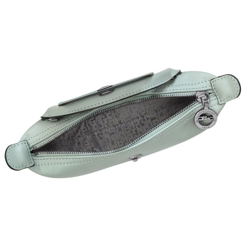 Women Longchamp Le Pliage Xtra Xs Pouch Blue Green | Ireland-987RGJAUY