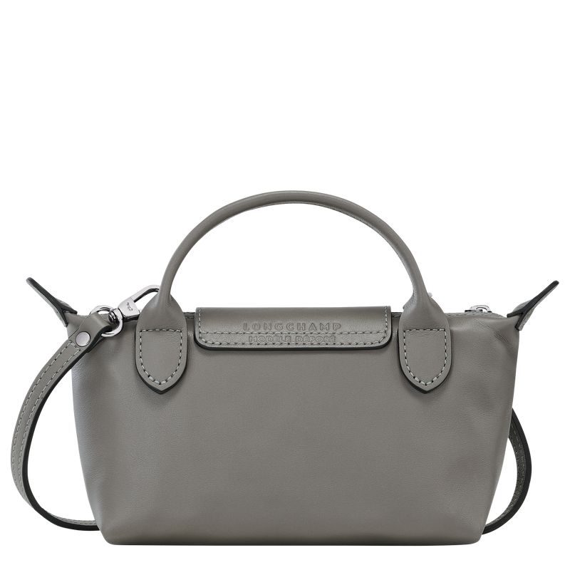 Women Longchamp Le Pliage Xtra Xs Pouch Grey | Ireland-602JATBMR