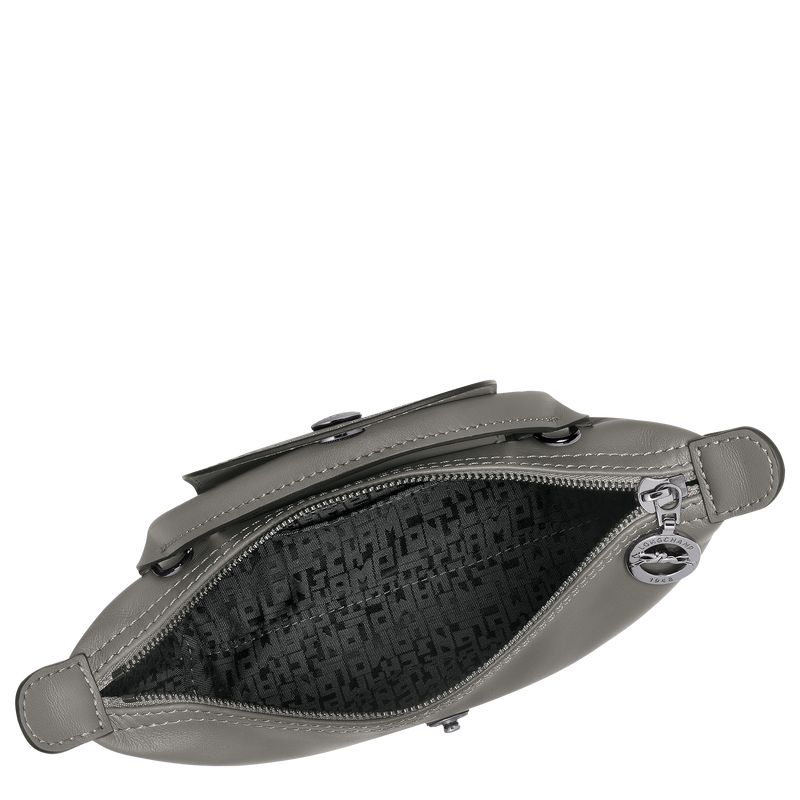 Women Longchamp Le Pliage Xtra Xs Pouch Grey | Ireland-602JATBMR
