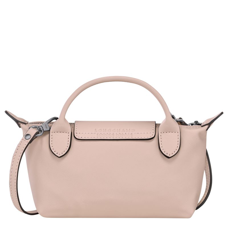 Women Longchamp Le Pliage Xtra Xs Pouch Beige | Ireland-834XWSRZG
