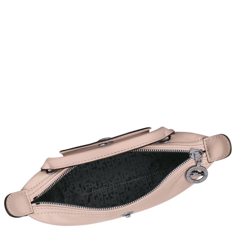 Women Longchamp Le Pliage Xtra Xs Pouch Beige | Ireland-834XWSRZG