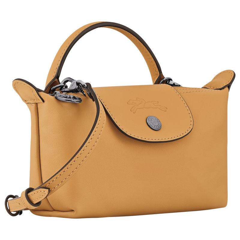 Women Longchamp Le Pliage Xtra Xs Pouch Orange | Ireland-250QLRYTU