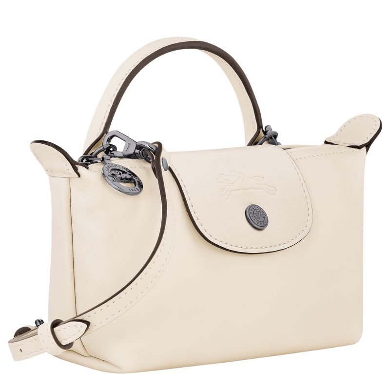 Women Longchamp Le Pliage Xtra Xs Pouch Cream | Ireland-395NBKREA