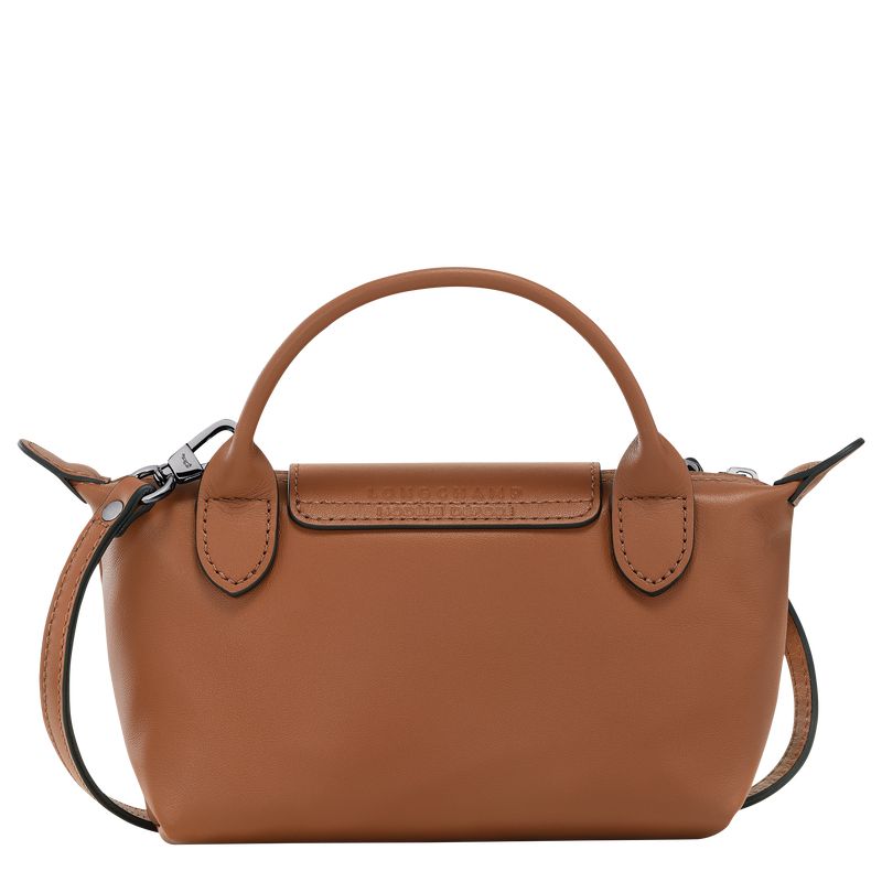 Women Longchamp Le Pliage Xtra Xs Pouch Brown | Ireland-931HDBNZG